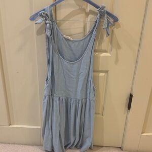 La Hearts | Dresses | La Hearts Strapless Linen Mini Dress | Poshmark